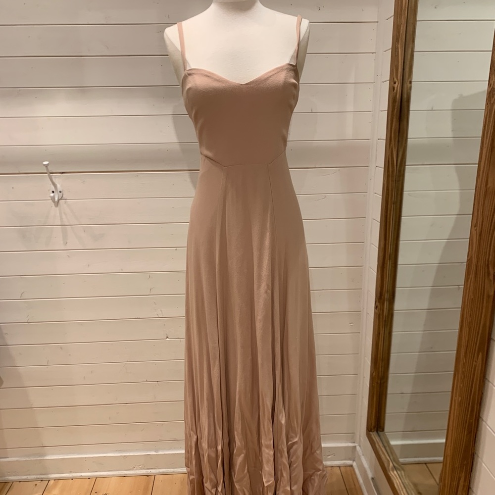 Reformation Beige Dress